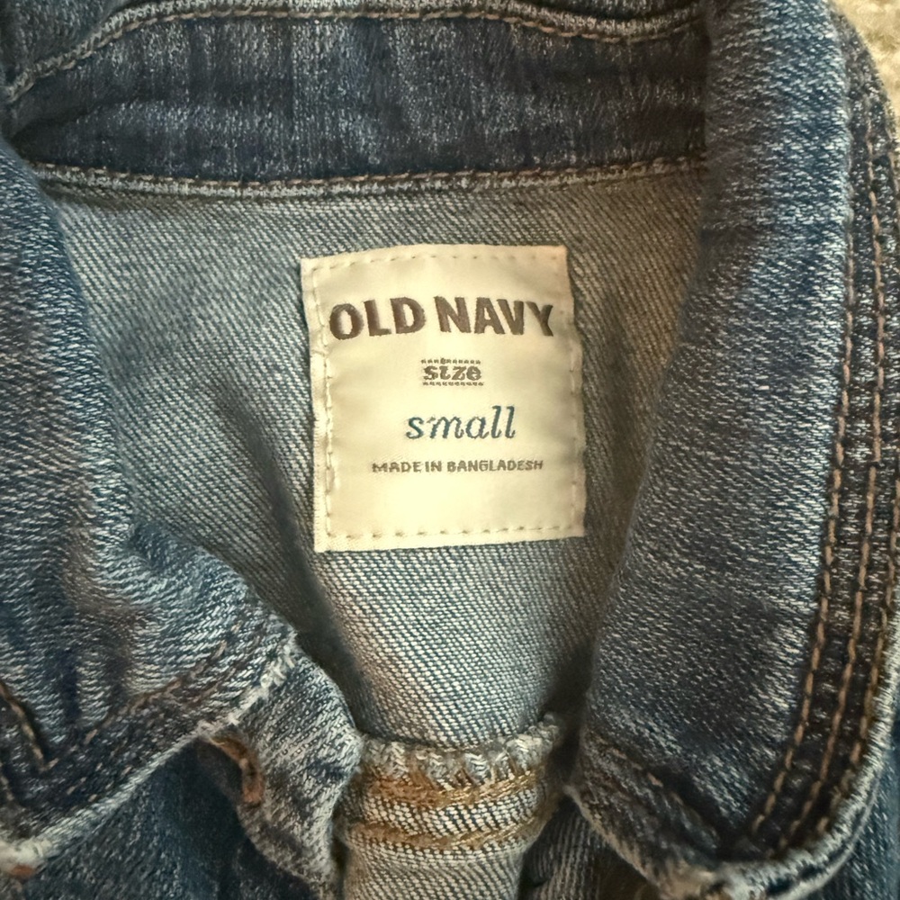 Old Navy Kids Classic Blue Jean Jacket - Picture 3 of 3